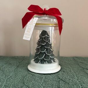 34th & Pine Holiday Christmas Tree Candle Glass Jar Christmas Pine Scent NEW!